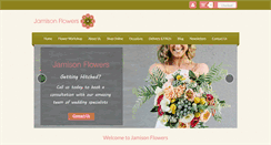 Desktop Screenshot of jamisonflowers.com.au